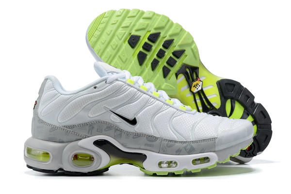 Men's Hot sale Running weapon Air Max TN Shoes White 208
